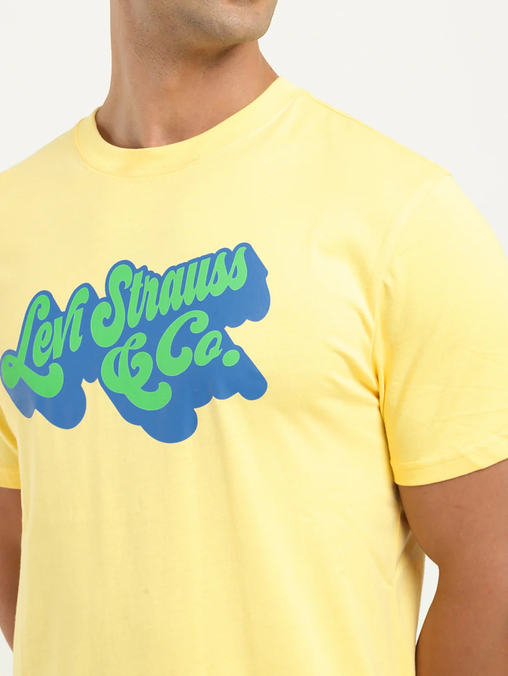 Men's Brand Logo Crew Neck T-Shirt - Image 4