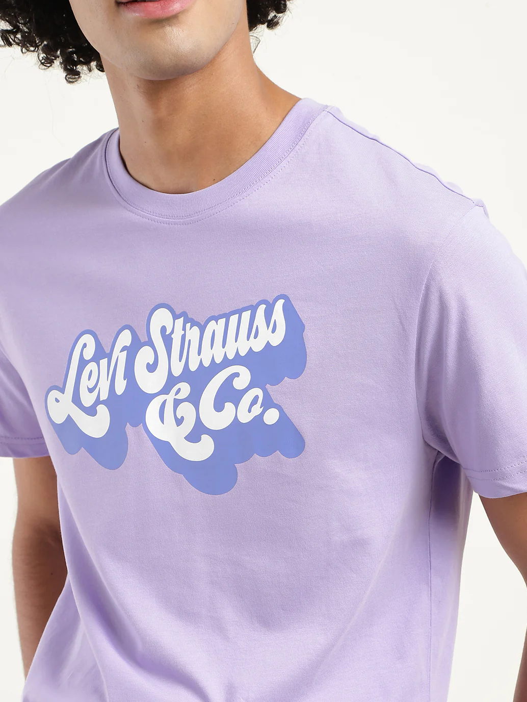 Men's Brand Logo Crew Neck T-Shirt - Image 4
