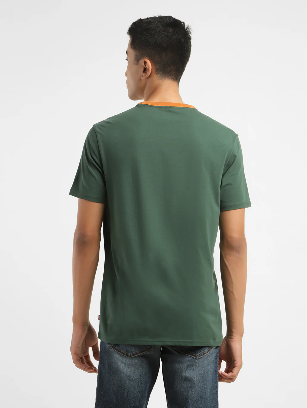 Men's Brand Logo Crew Neck T-shirt - Image 2