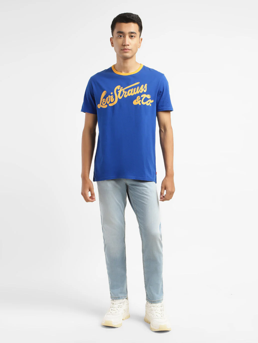 Men's Brand Logo Crew Neck T-shirt - Image 6