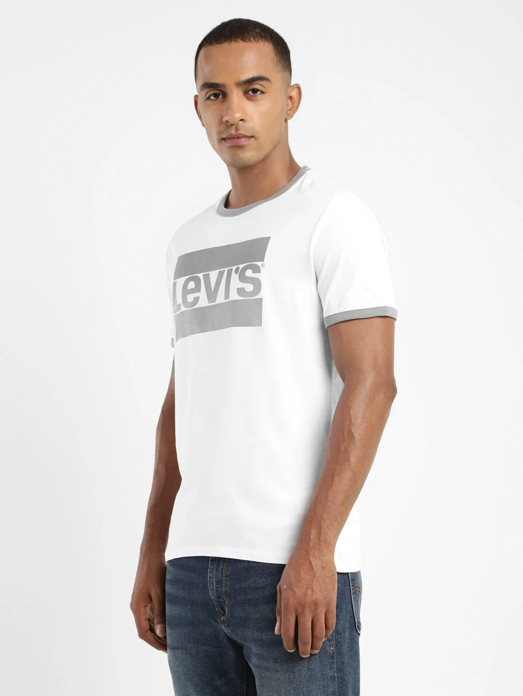 Men's Brand Logo Slim Fit T-shirt - Image 4