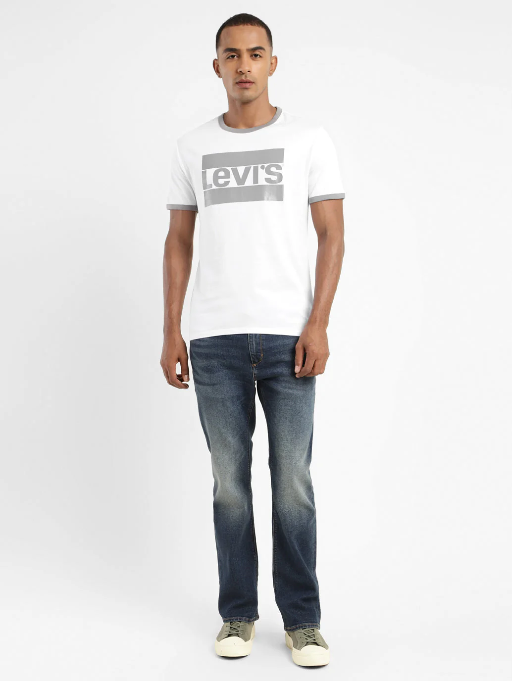 Men's Brand Logo Slim Fit T-shirt - Image 6