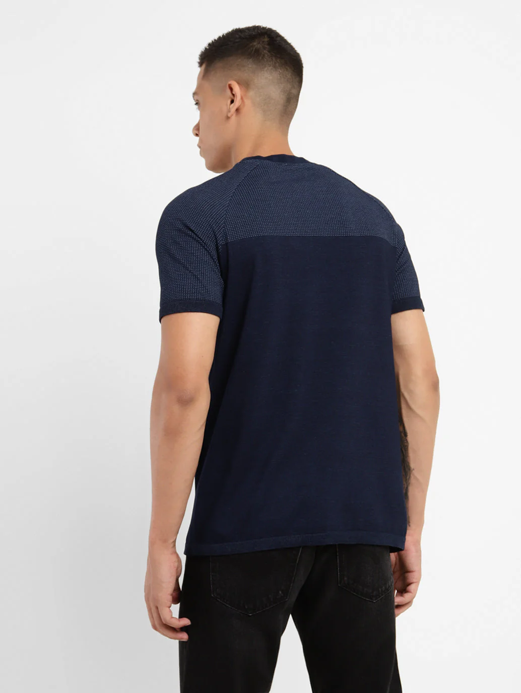 Men's Brand Logo Crew Neck T-shirt - Image 3