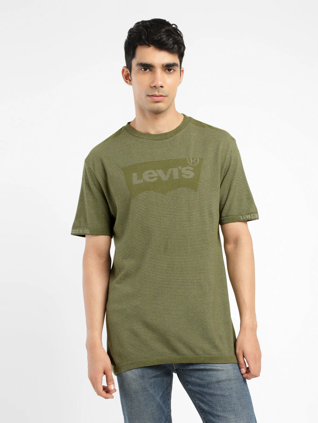 Men's Brand Logo Crew Neck T-shirt - Image 2