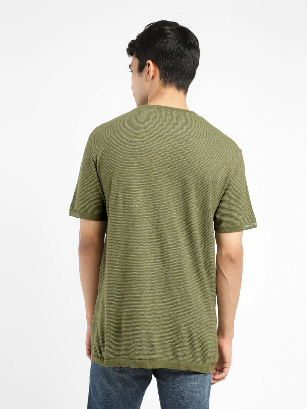 Men's Brand Logo Crew Neck T-shirt - Image 3