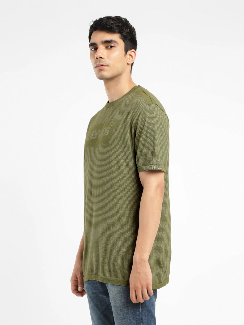 Men's Brand Logo Crew Neck T-shirt - Image 4