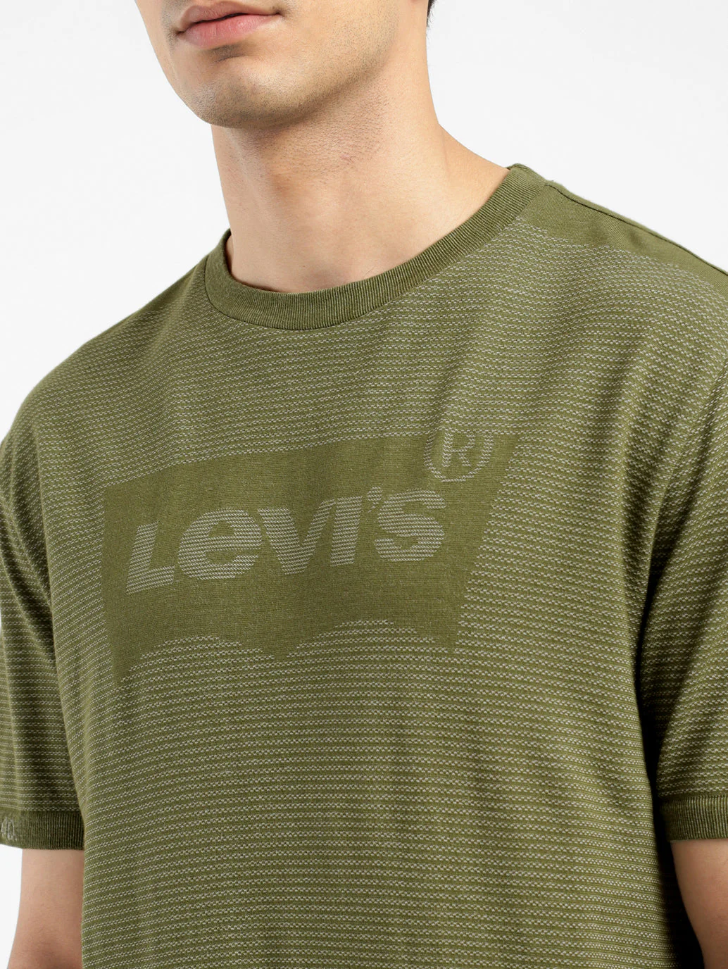 Men's Brand Logo Crew Neck T-shirt - Image 5