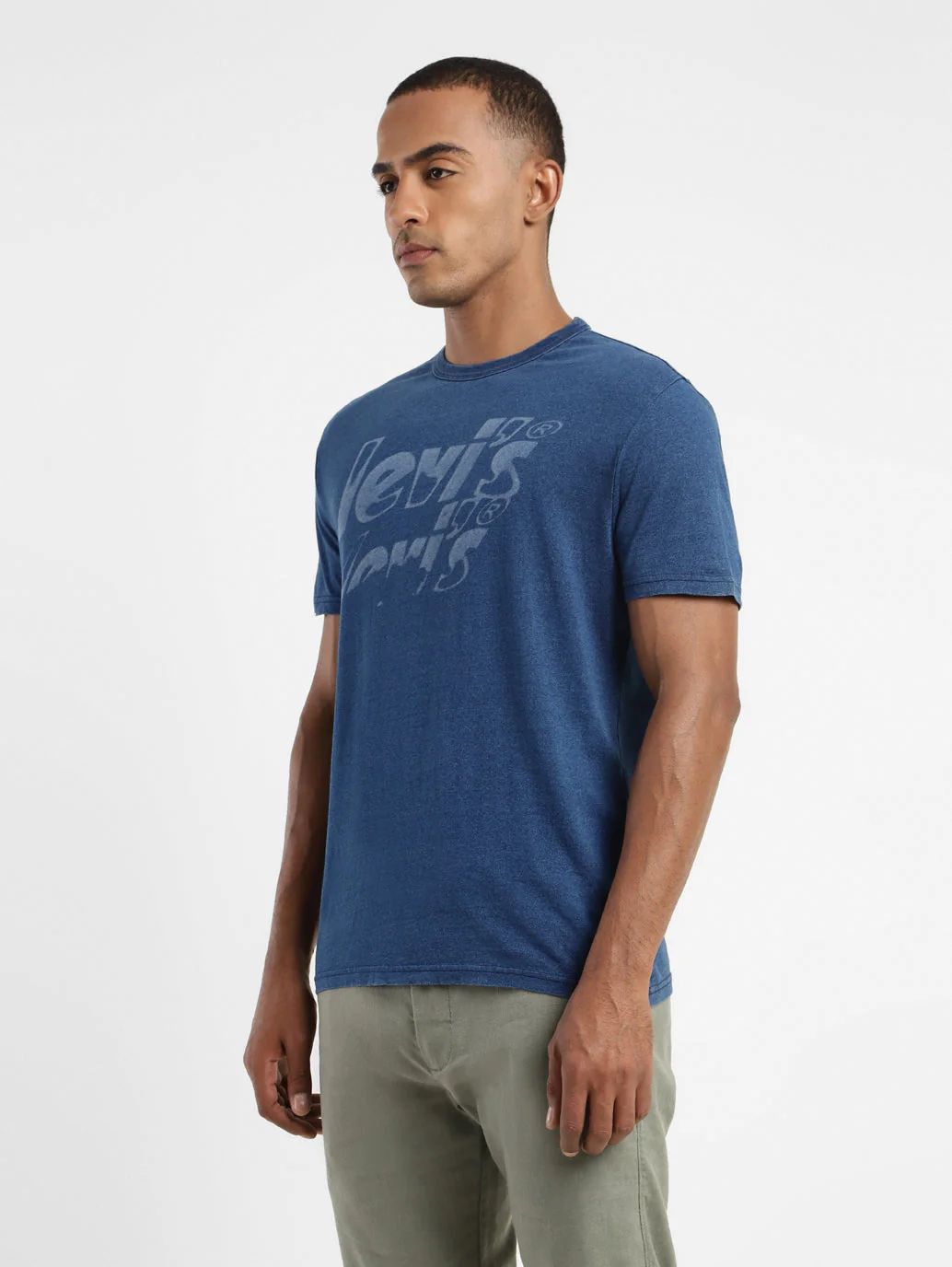 Men's Brand Logo Slim Fit T-shirt - Image 4