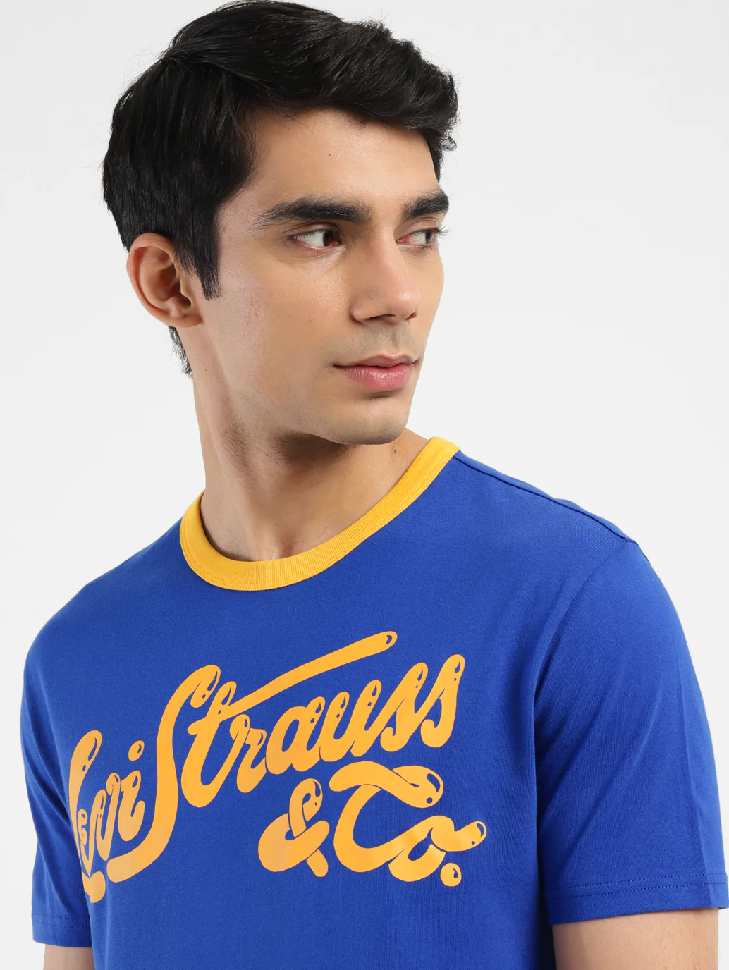 Men's Brand Logo Crew Neck T-shirt - Image 5