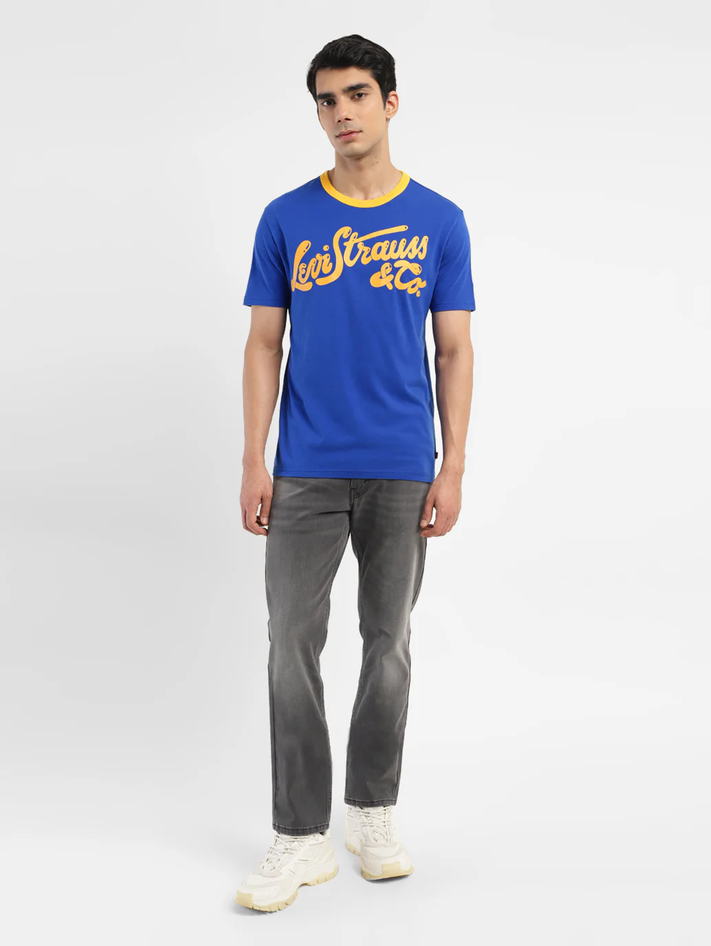 Men's Brand Logo Crew Neck T-shirt - Image 6