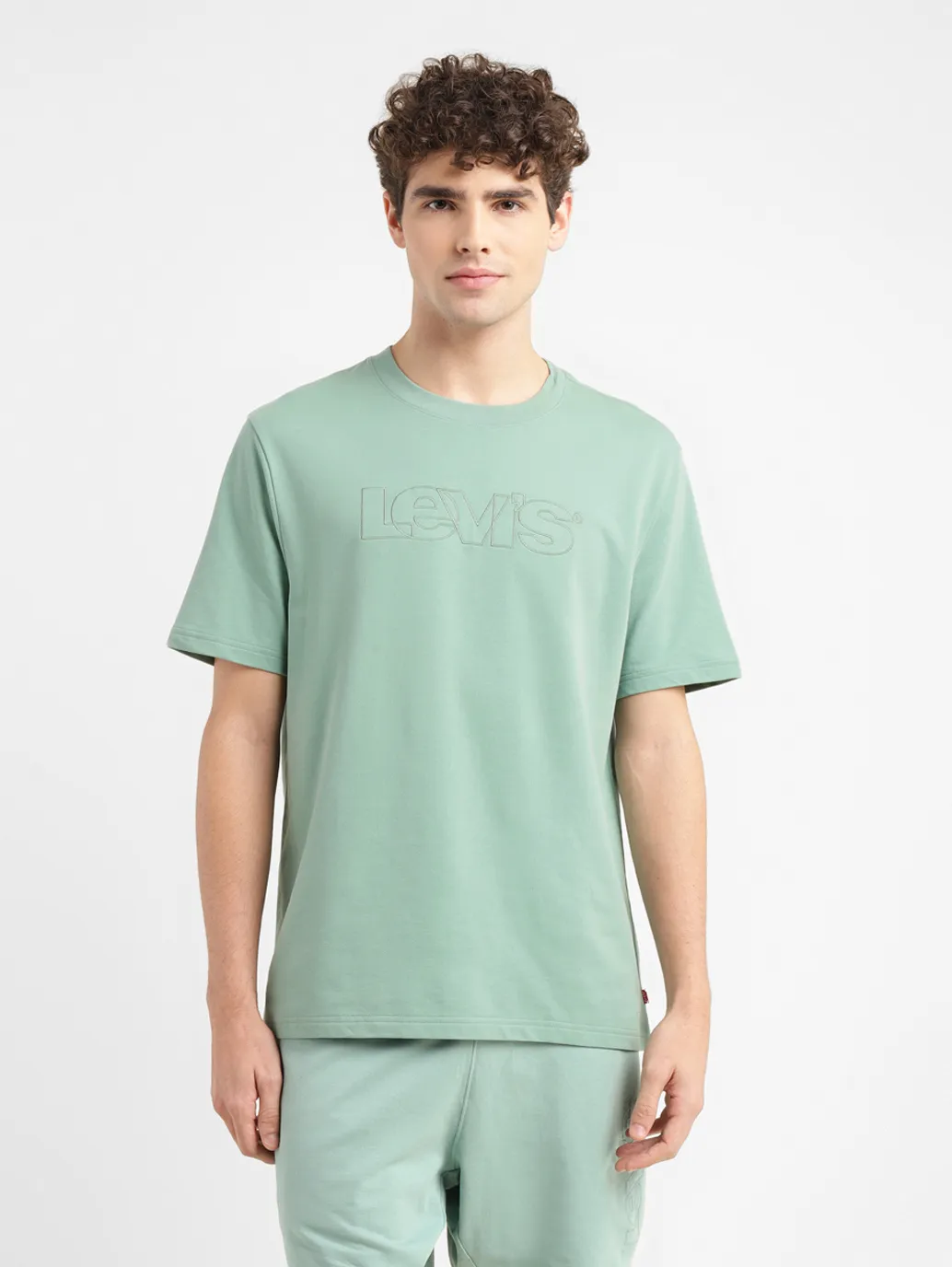 Men's Brand Logo Crew Neck T-shirt - Image 2