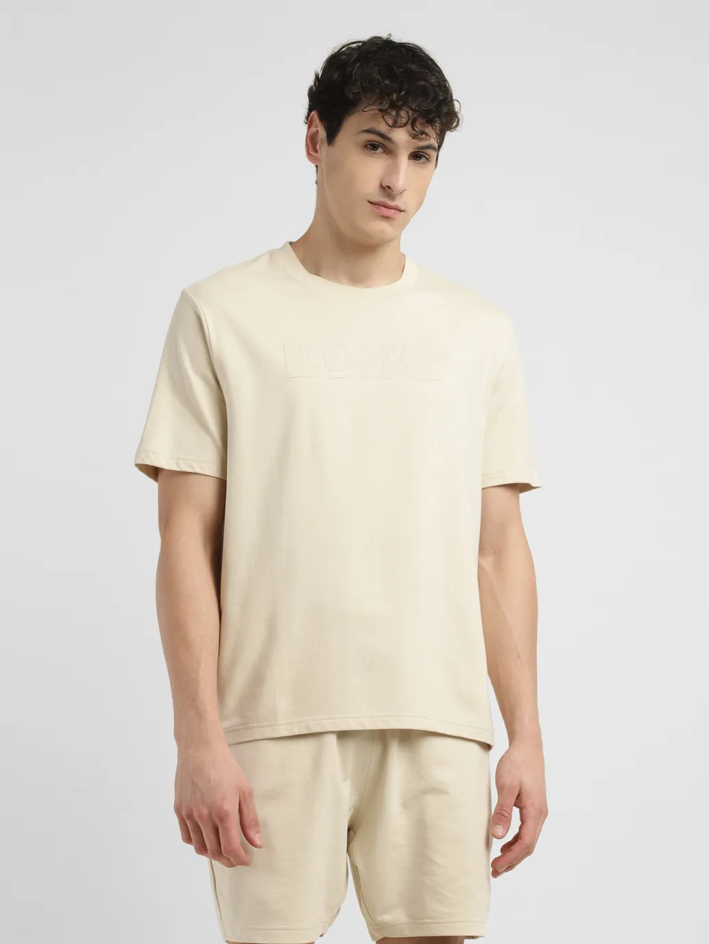 Men's Brand Logo Crew Neck T-shirt - Image 2