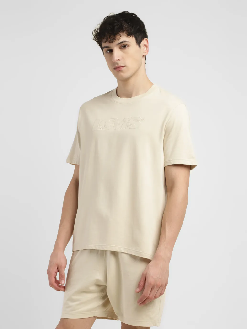 Men's Brand Logo Crew Neck T-shirt - Image 4