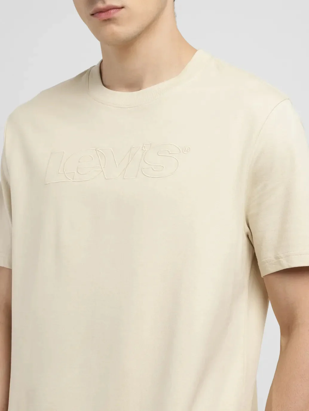 Men's Brand Logo Crew Neck T-shirt - Image 5