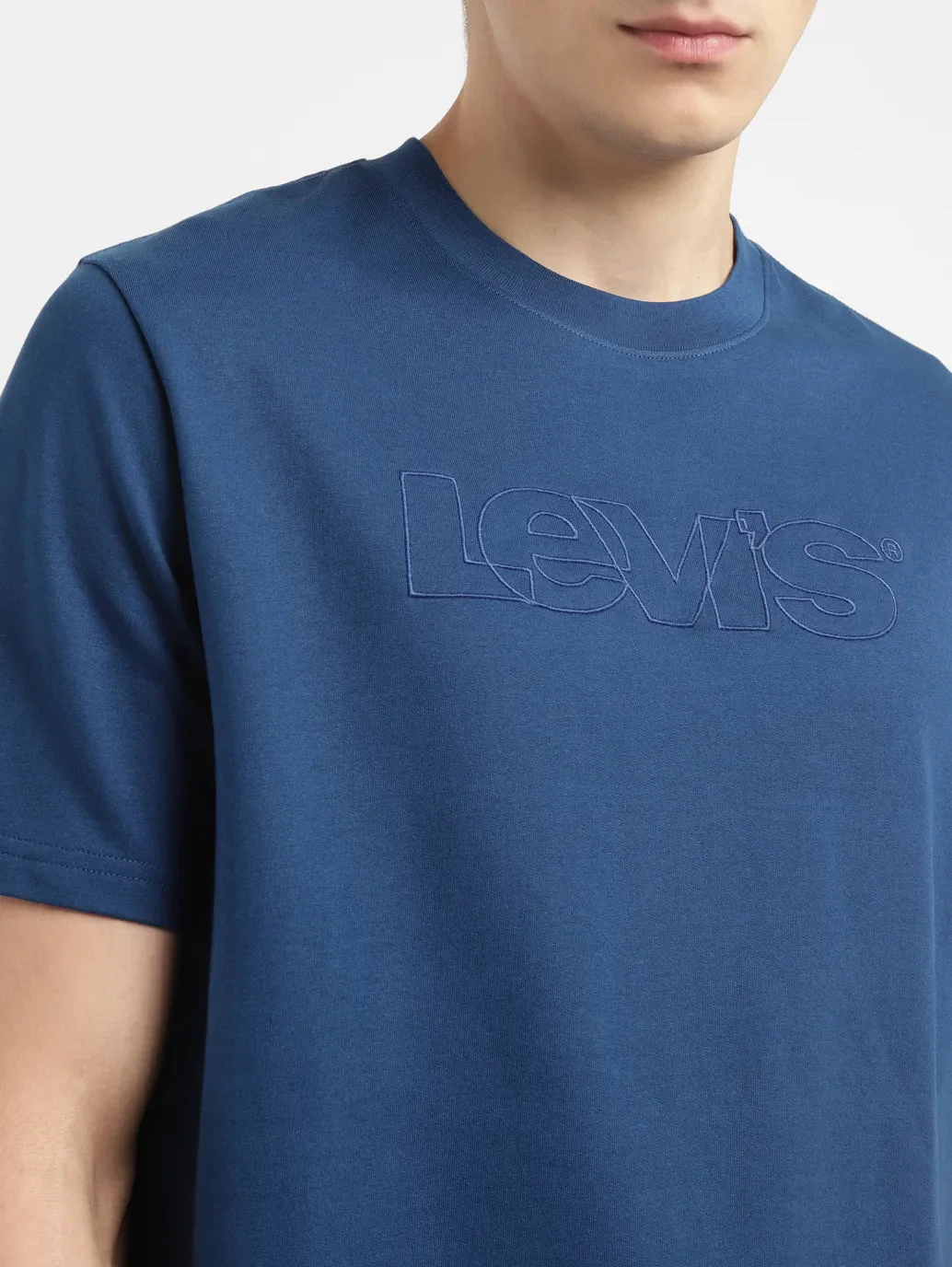 Men's Brand Logo Crew Neck T-shirt - Image 5