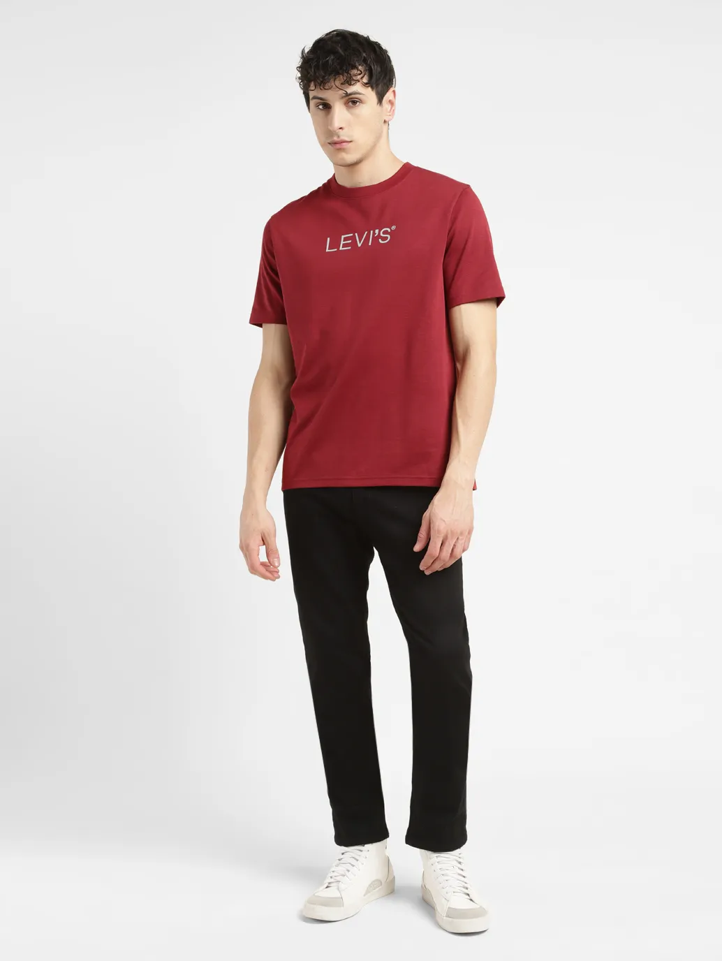 Men's Brand Logo Crew Neck T-shirt - Image 6