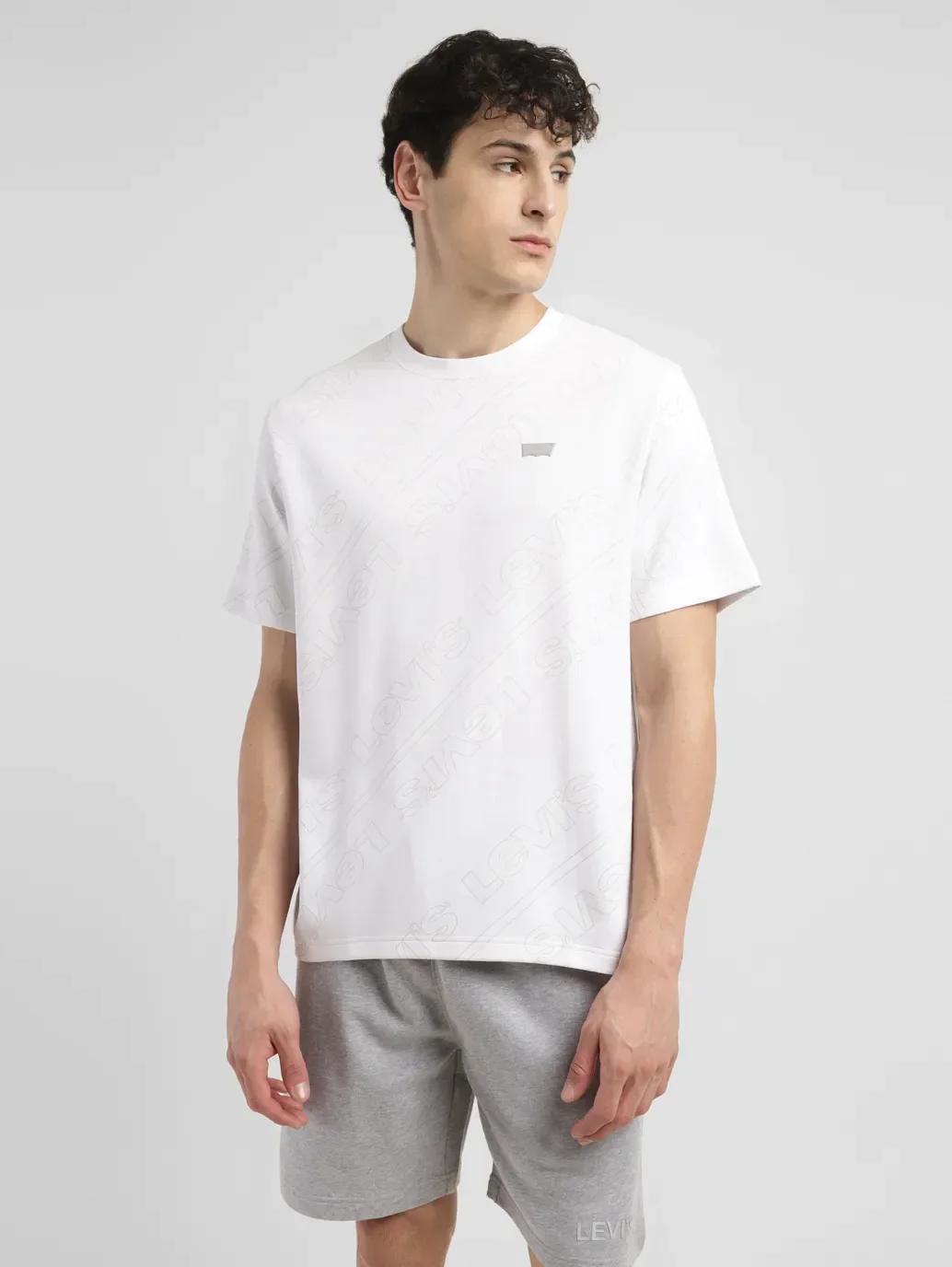 Men's Brand Logo Crew Neck T-shirt - Image 2