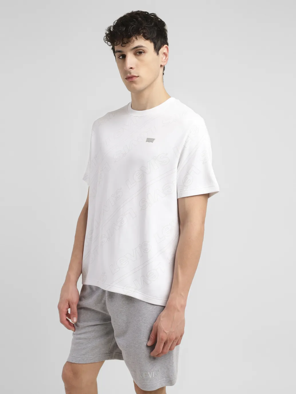 Men's Brand Logo Crew Neck T-shirt - Image 4