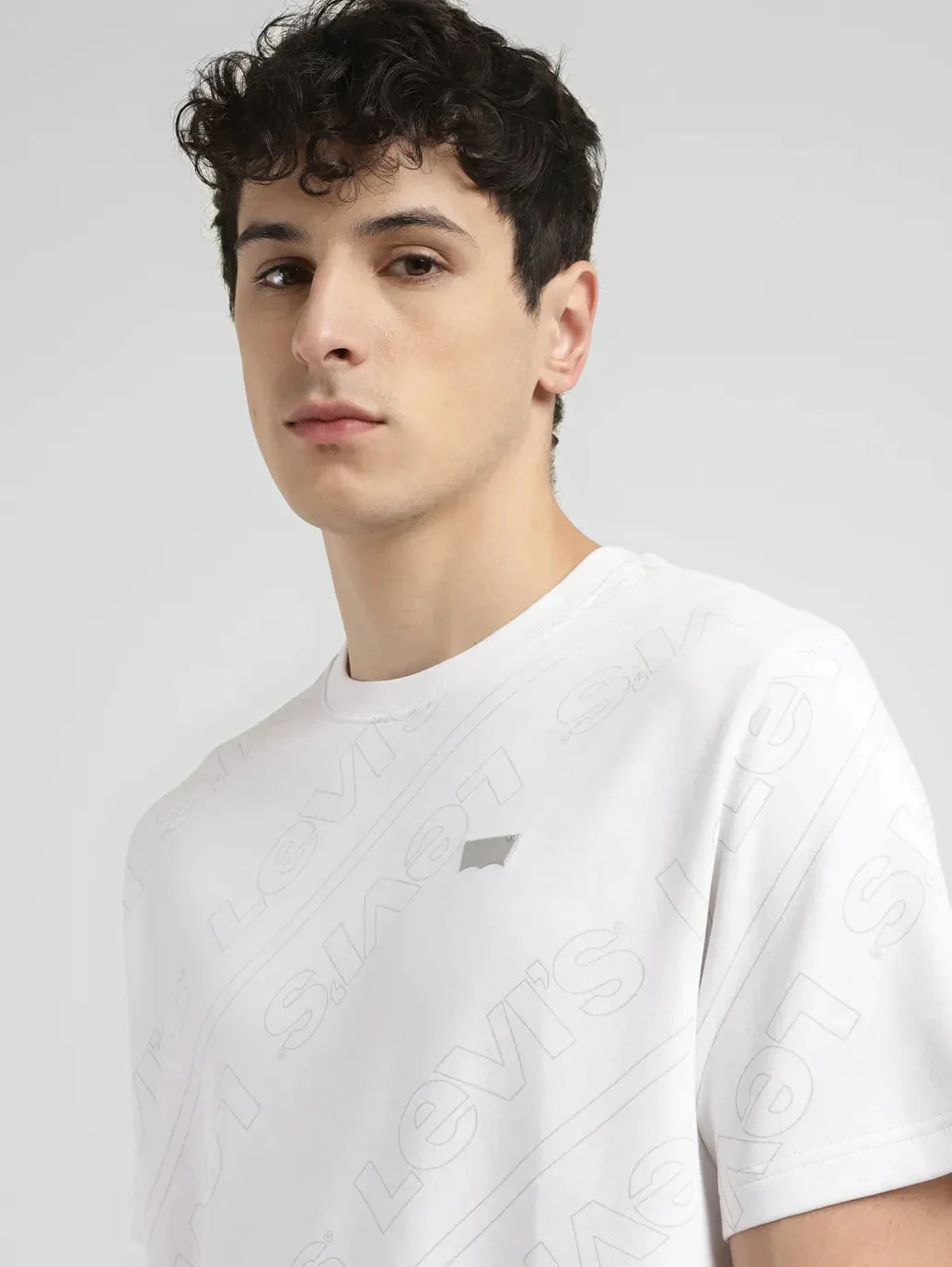 Men's Brand Logo Crew Neck T-shirt - Image 5