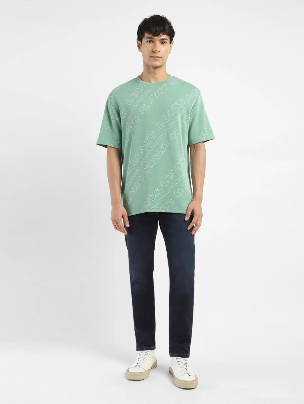 Men's Brand Logo Crew Neck T-shirt - Image 6