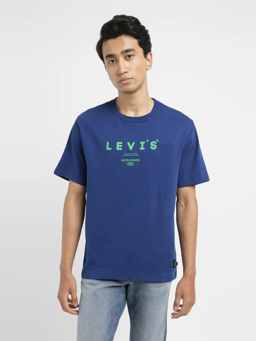 Men's Brand Logo Crew Neck T-shirt - Image 2