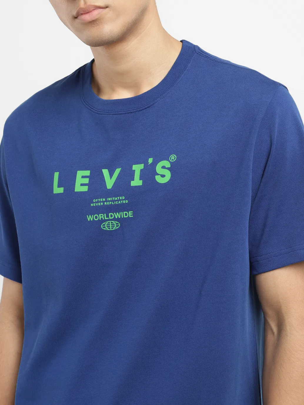 Men's Brand Logo Crew Neck T-shirt - Image 5
