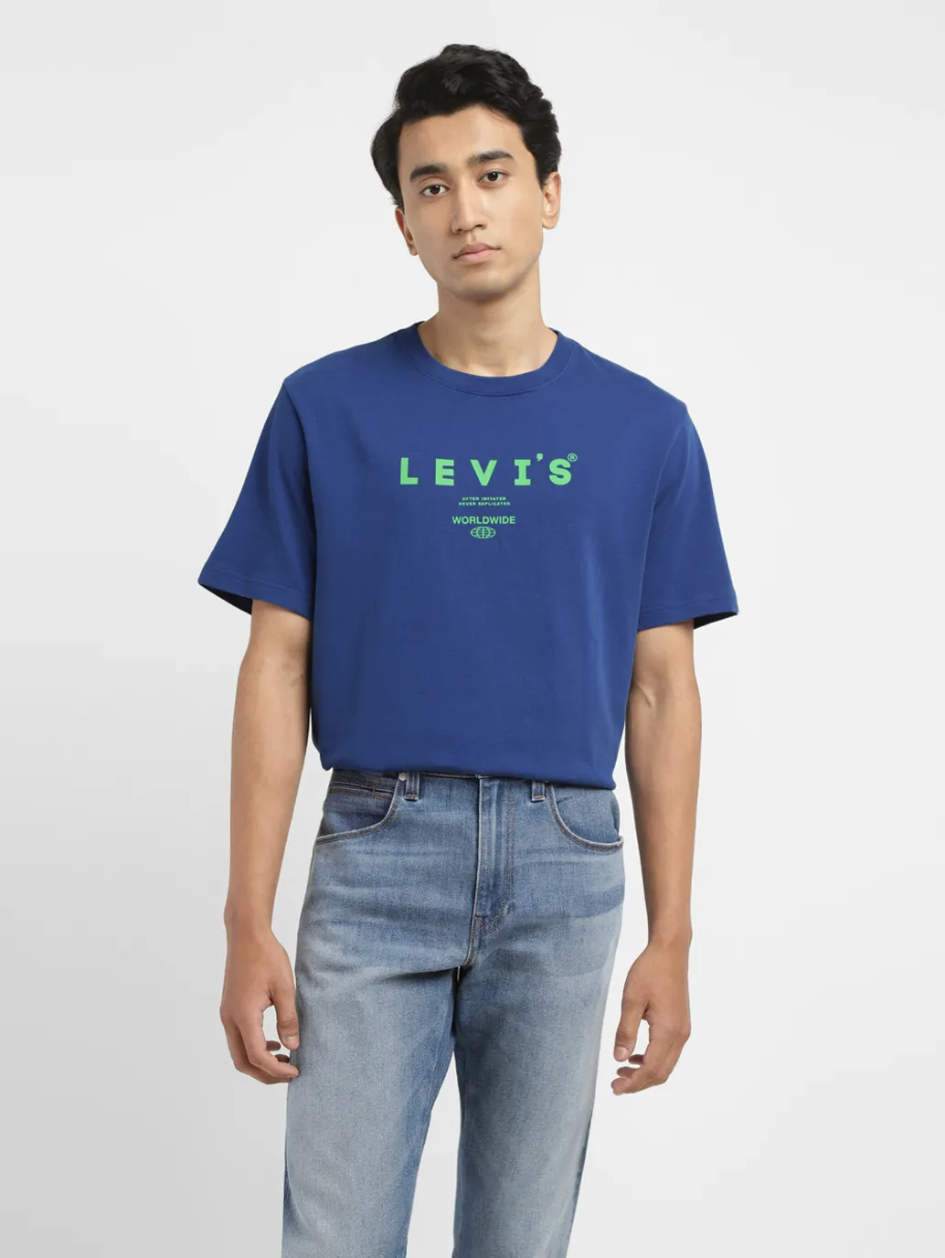 Men's Brand Logo Crew Neck T-shirt - Image 6