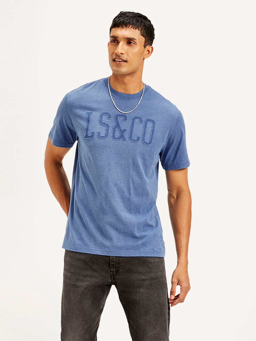 Men's Brand Logo Crew Neck T-shirt - Image 2