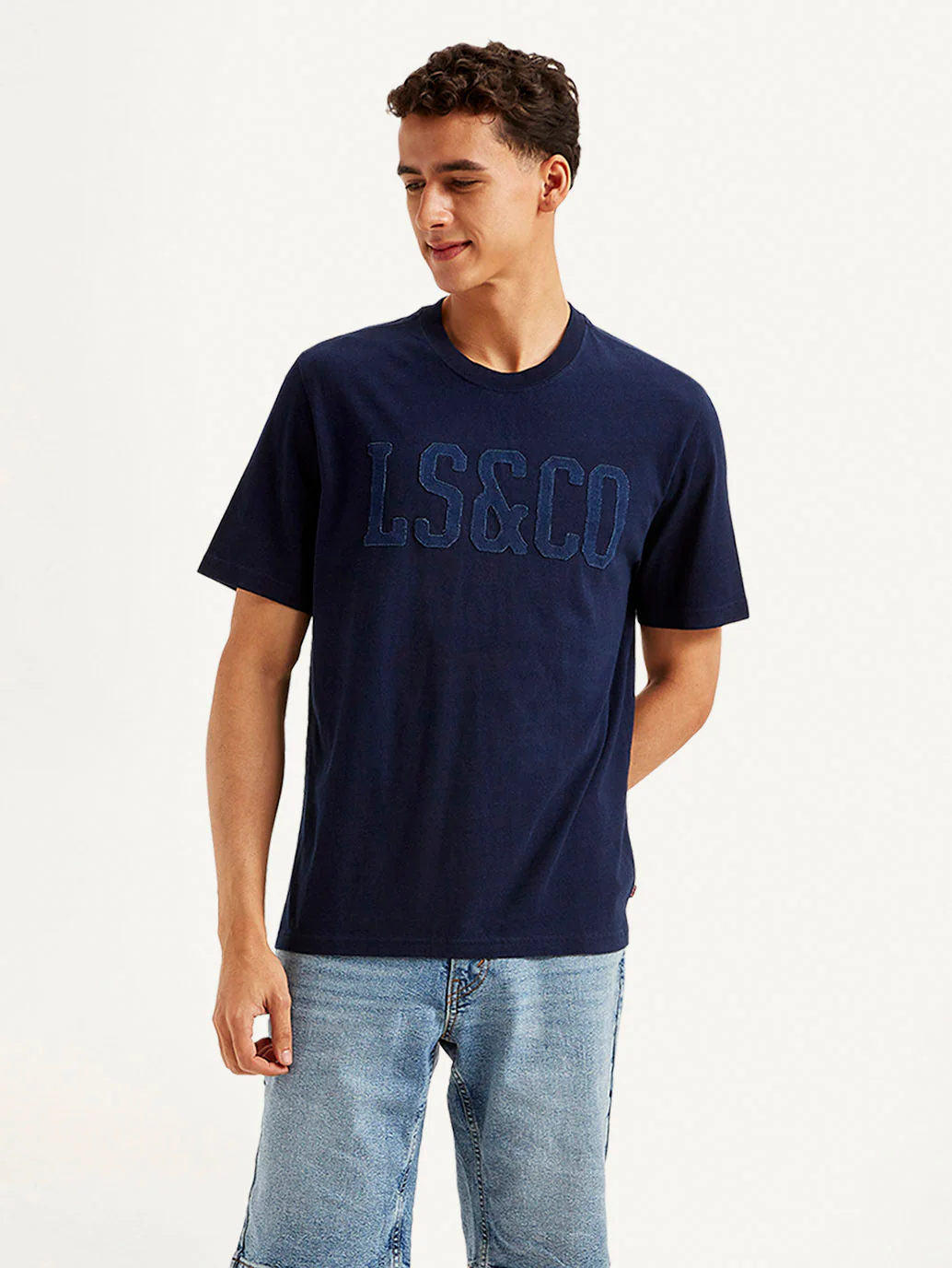 Men's Brand Logo Crew Neck T-shirt - Image 2