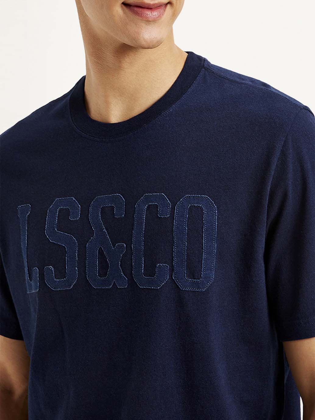 Men's Brand Logo Crew Neck T-shirt - Image 4