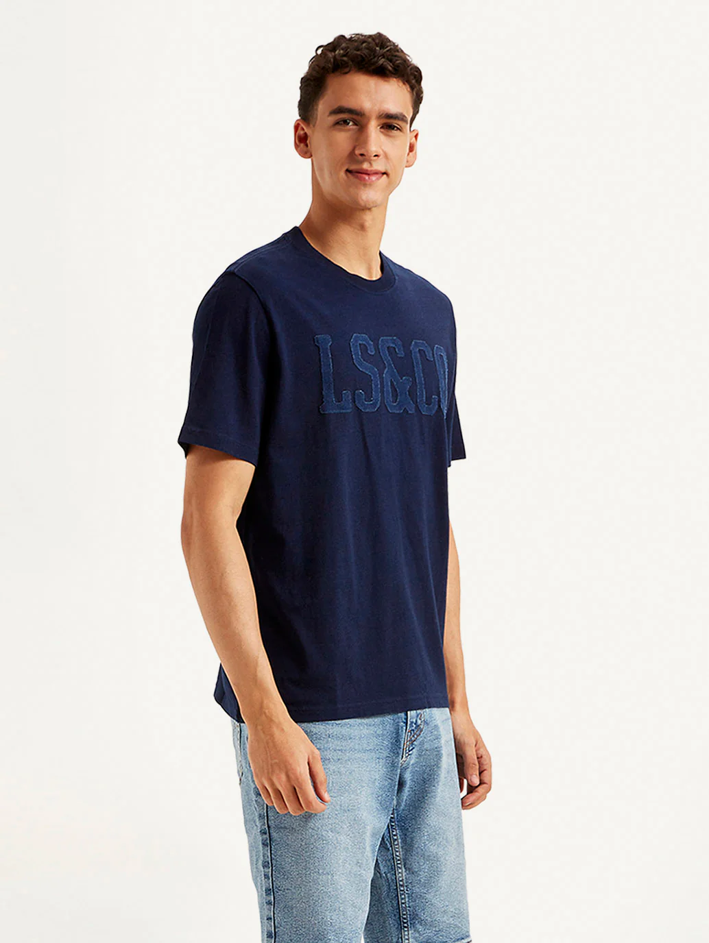 Men's Brand Logo Crew Neck T-shirt - Image 5