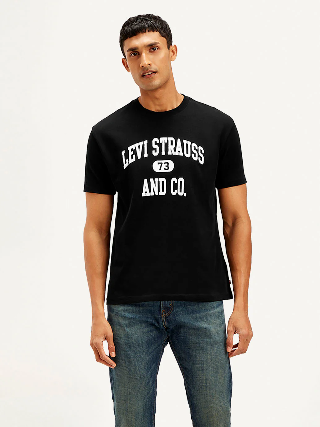 Men's Brand Logo Crew Neck T-shirt - Image 3