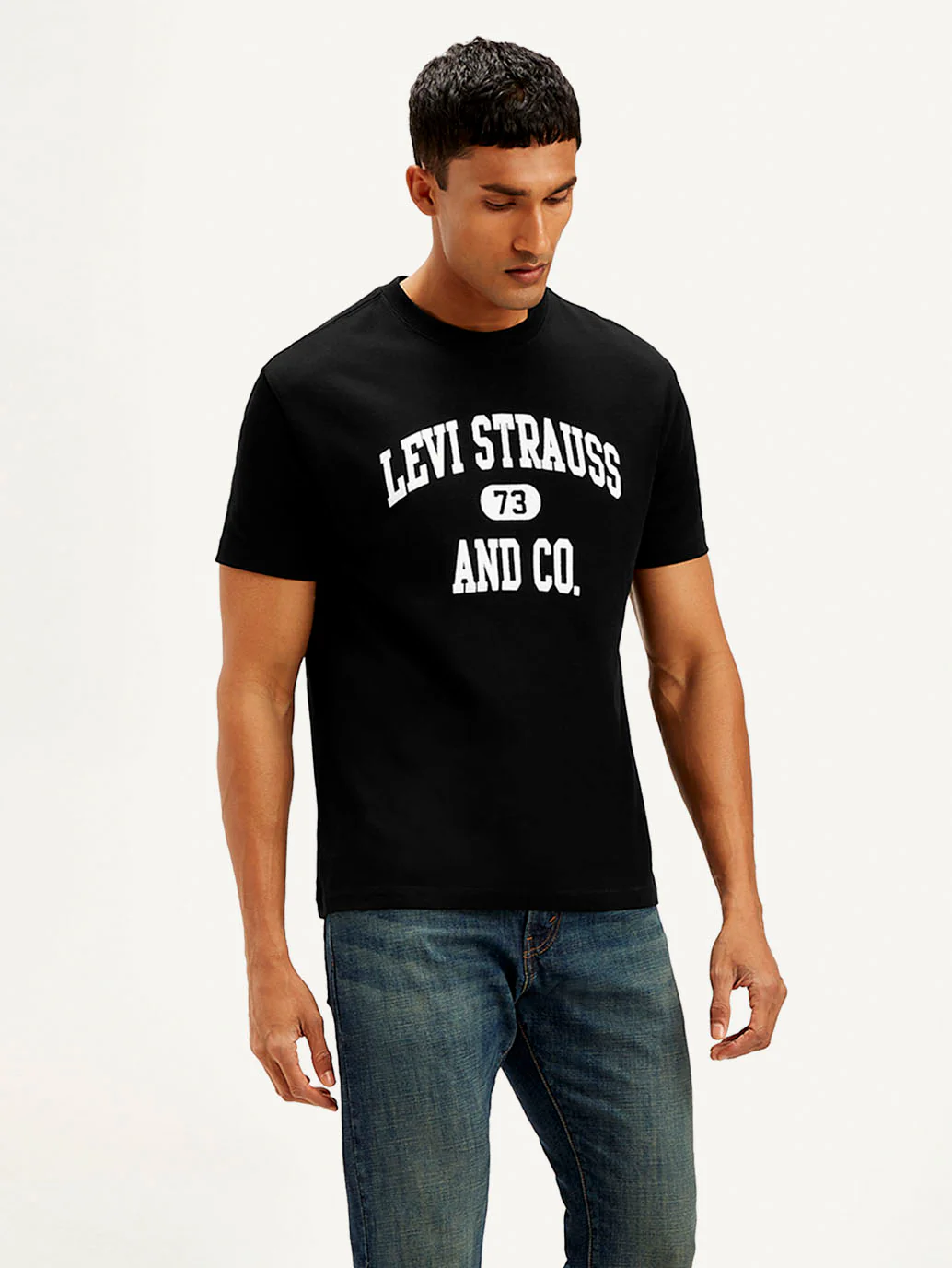 Men's Brand Logo Crew Neck T-shirt - Image 6