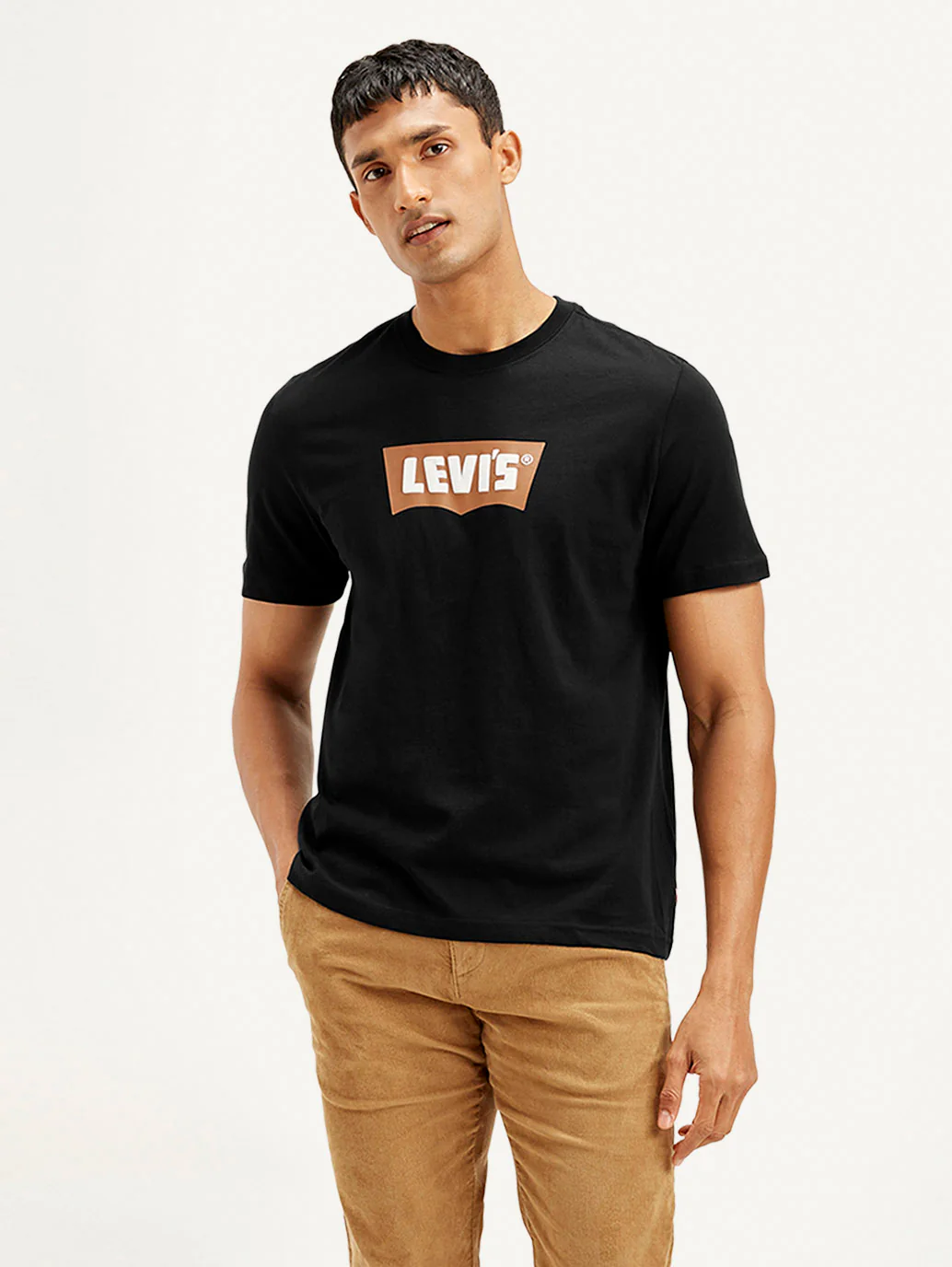 Men's Brand Logo Crew Neck T-shirt - Image 2