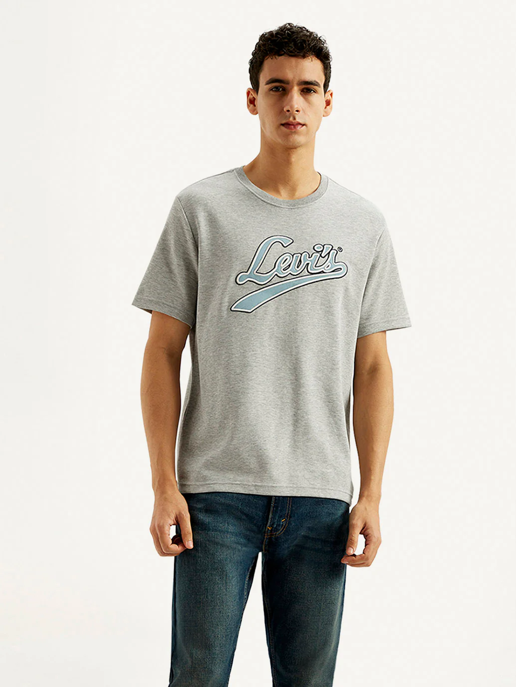 Men's Brand Logo Crew Neck T-shirt - Image 5
