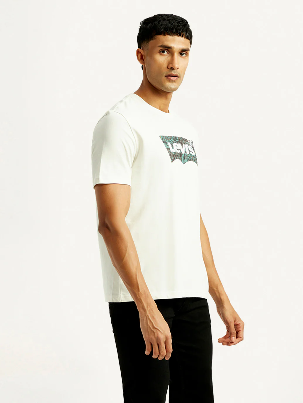 Men's Brand Logo Crew Neck T-shirt - Image 5