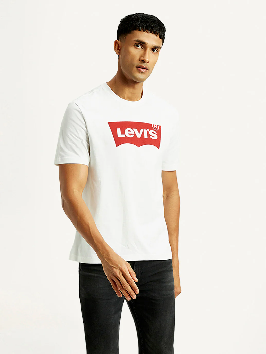 Men's Brand Logo Crew Neck T-shirt