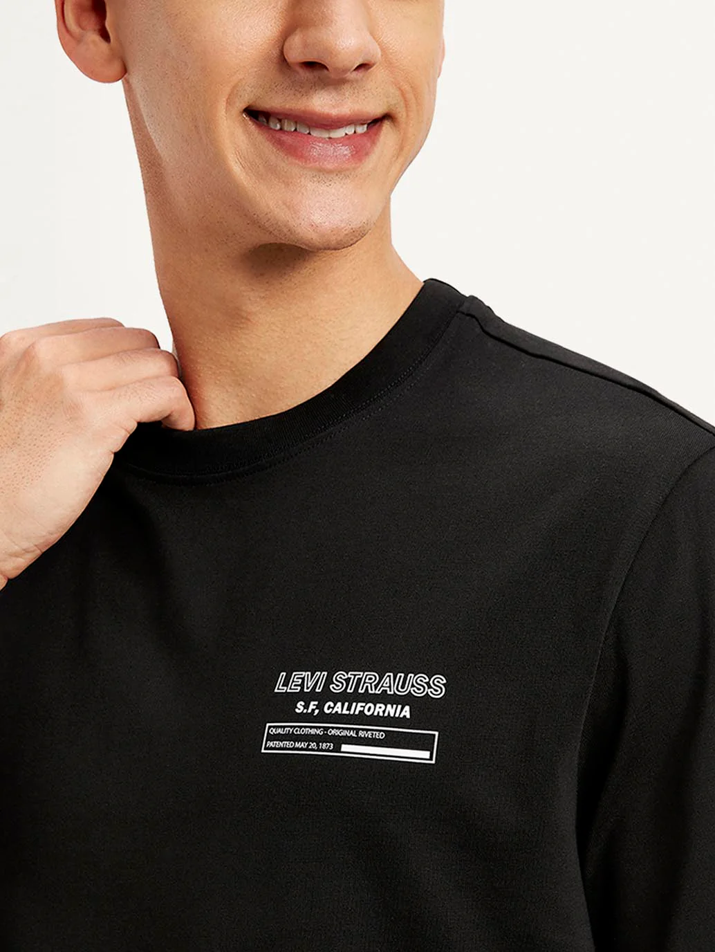 Men's Brand Logo Crew Neck Utility T-shirt - Image 4