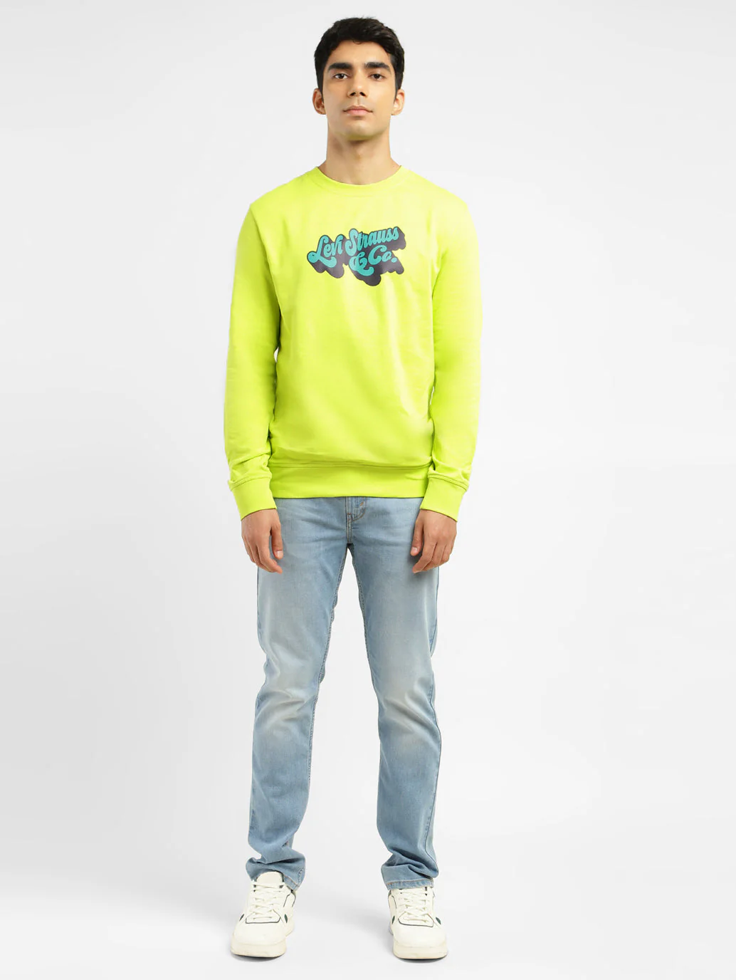 Men's Brand Logo Crew Neck Sweatshirt - Image 6
