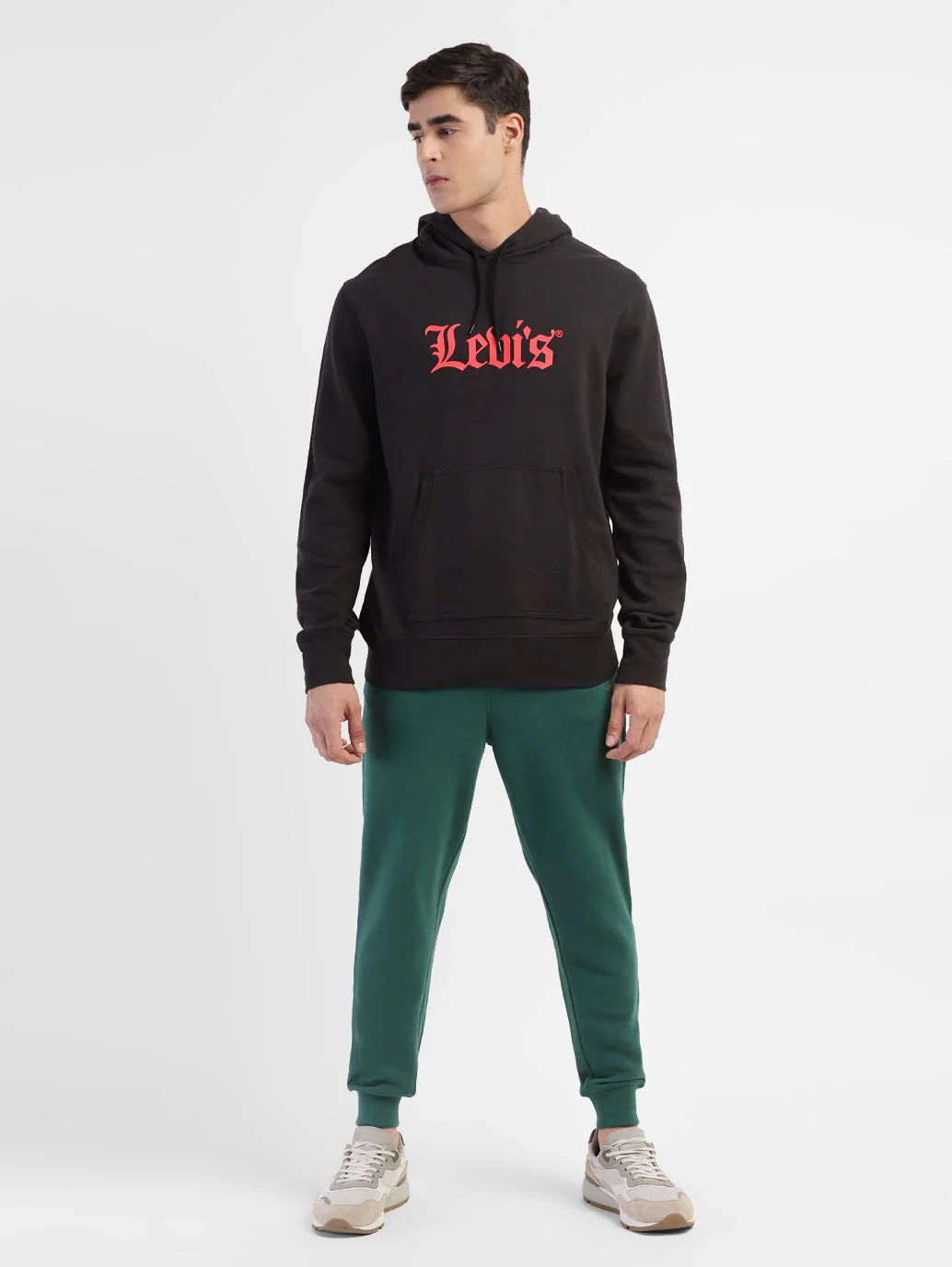 Men's Brand Logo Hooded Sweatshirt - Image 5