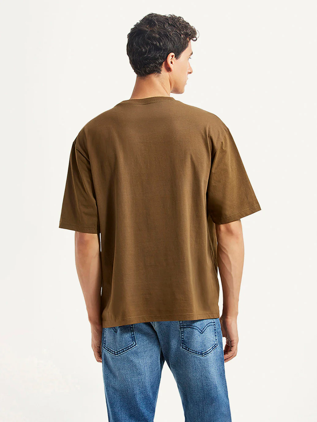 Men's Brand Logo Loose Fit T-shirt - Image 3