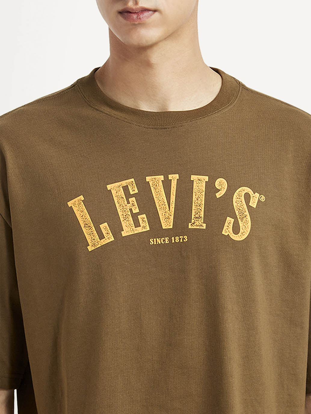 Men's Brand Logo Loose Fit T-shirt - Image 5