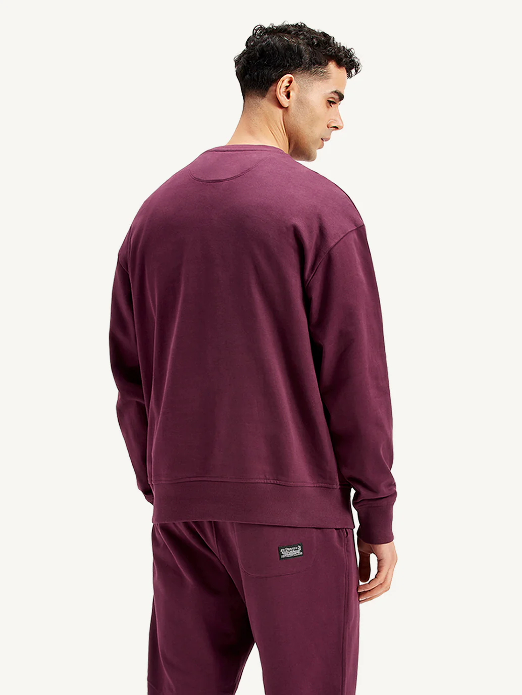 Men's Brand Logo Crew Neck Sweatshirt - Image 4