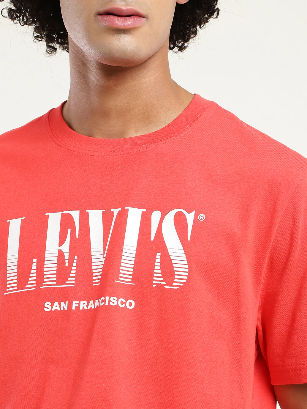 Men's Brand Logo Oversized T-Shirt - Image 3