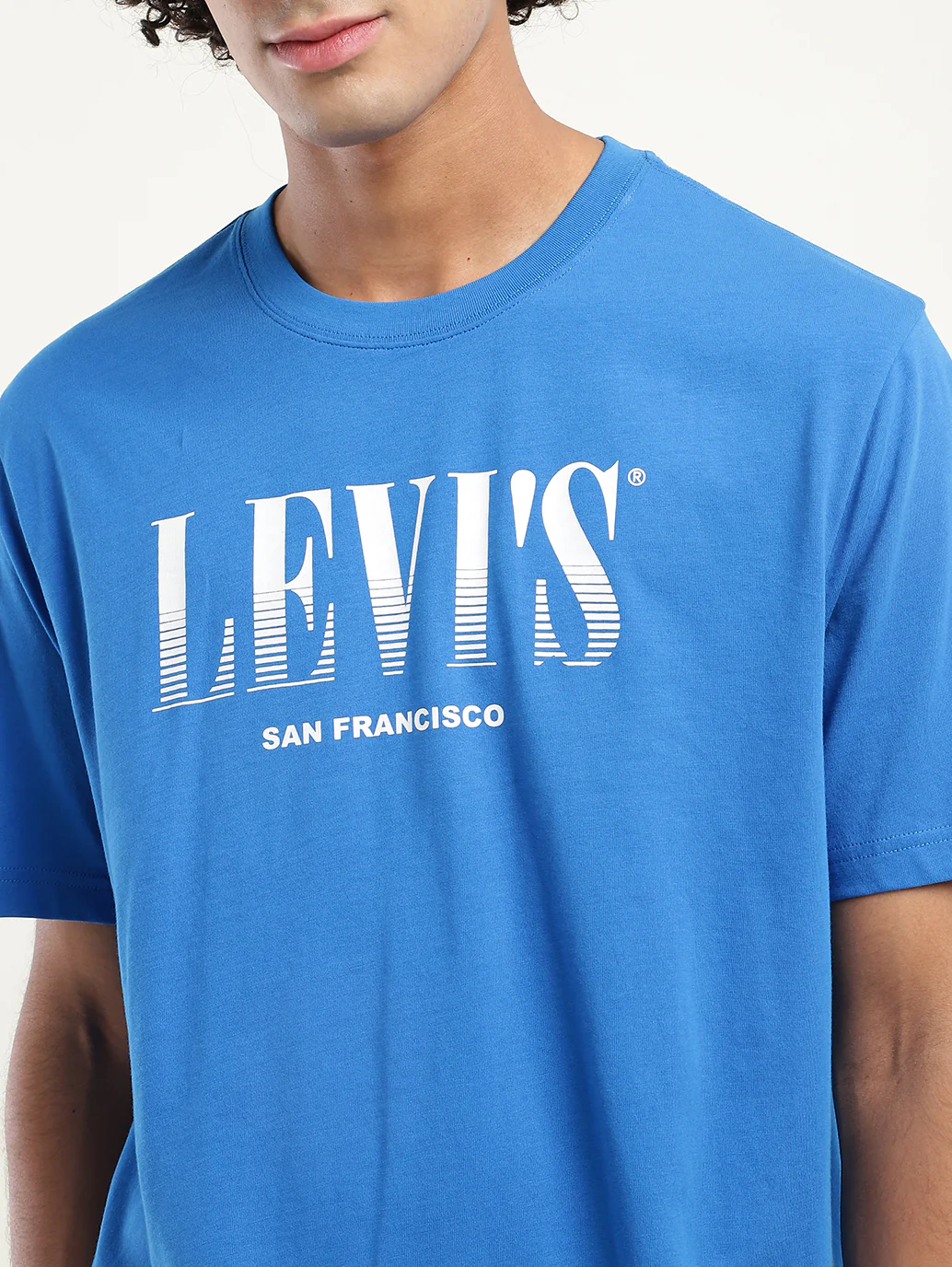 Men's Brand Logo Oversized T-Shirt - Image 4