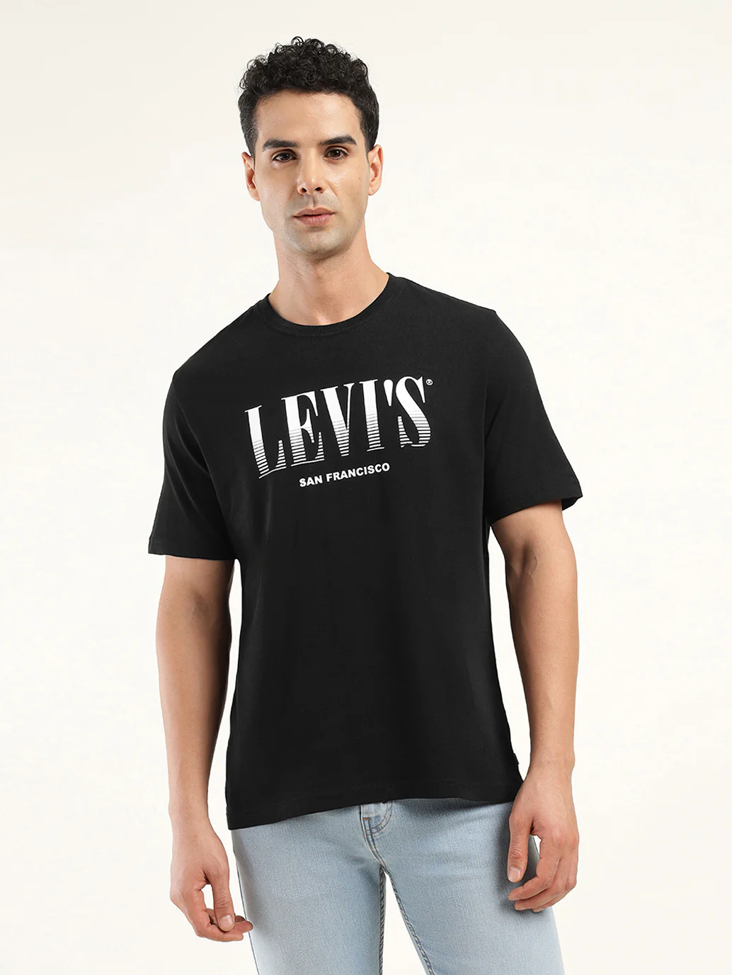 Men's Brand Logo Loose Fit T-Shirt - Image 2