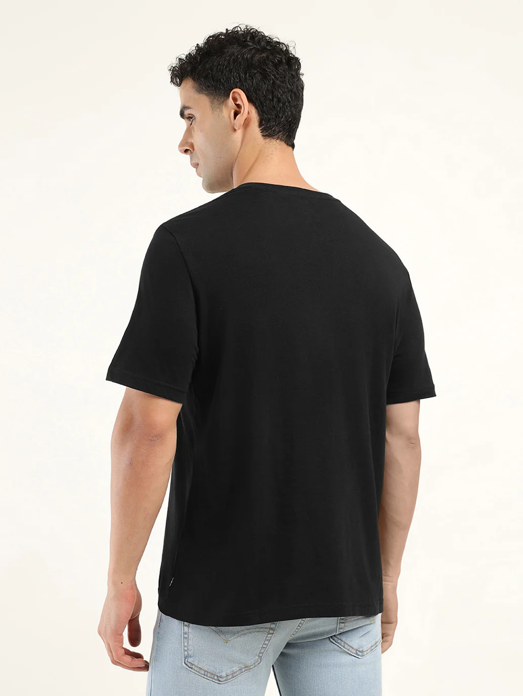 Men's Brand Logo Loose Fit T-Shirt - Image 3