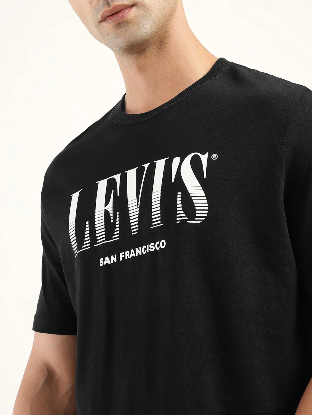 Men's Brand Logo Loose Fit T-Shirt - Image 4
