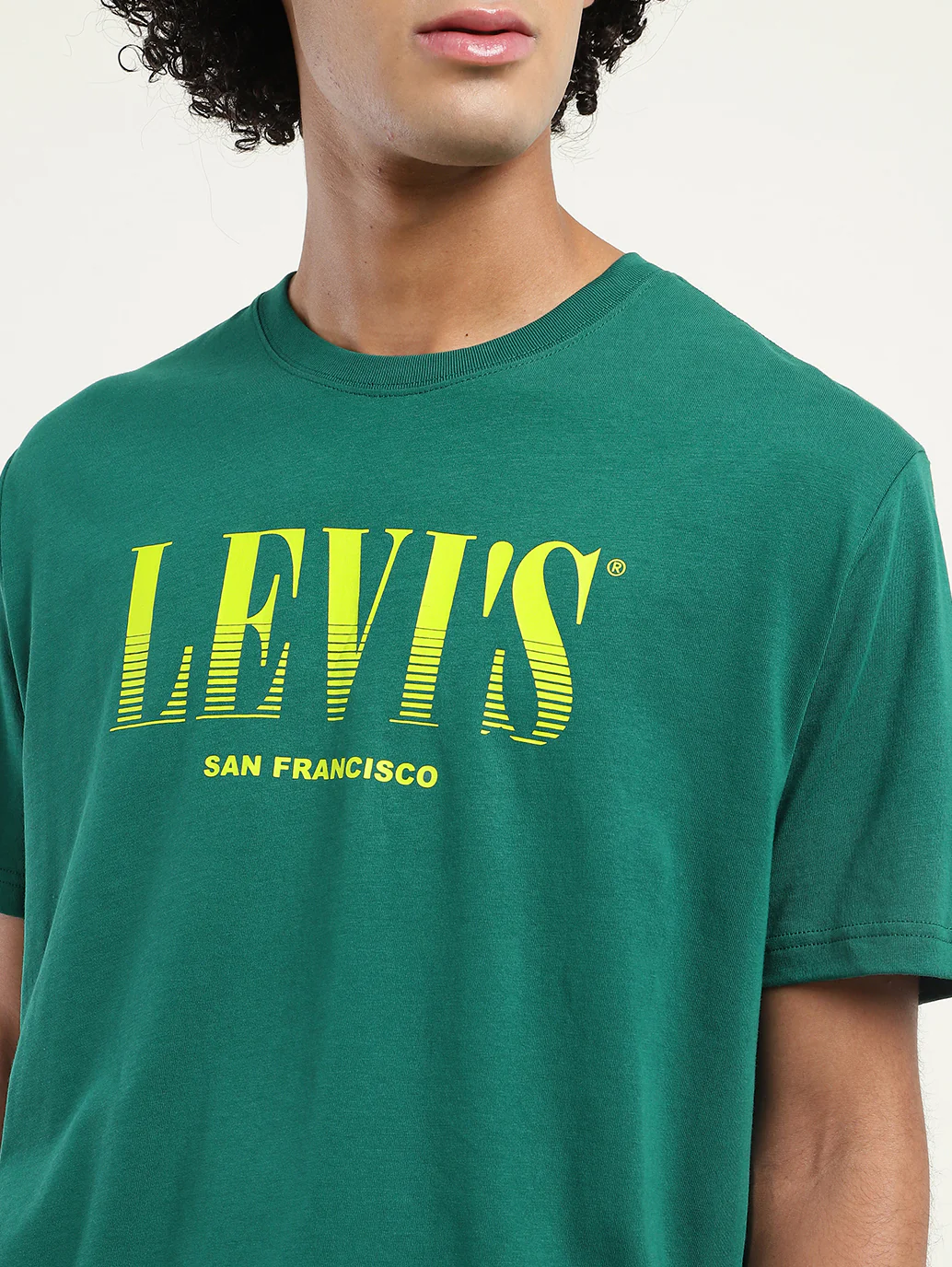Men's Brand Logo Oversized T-Shirt - Image 3