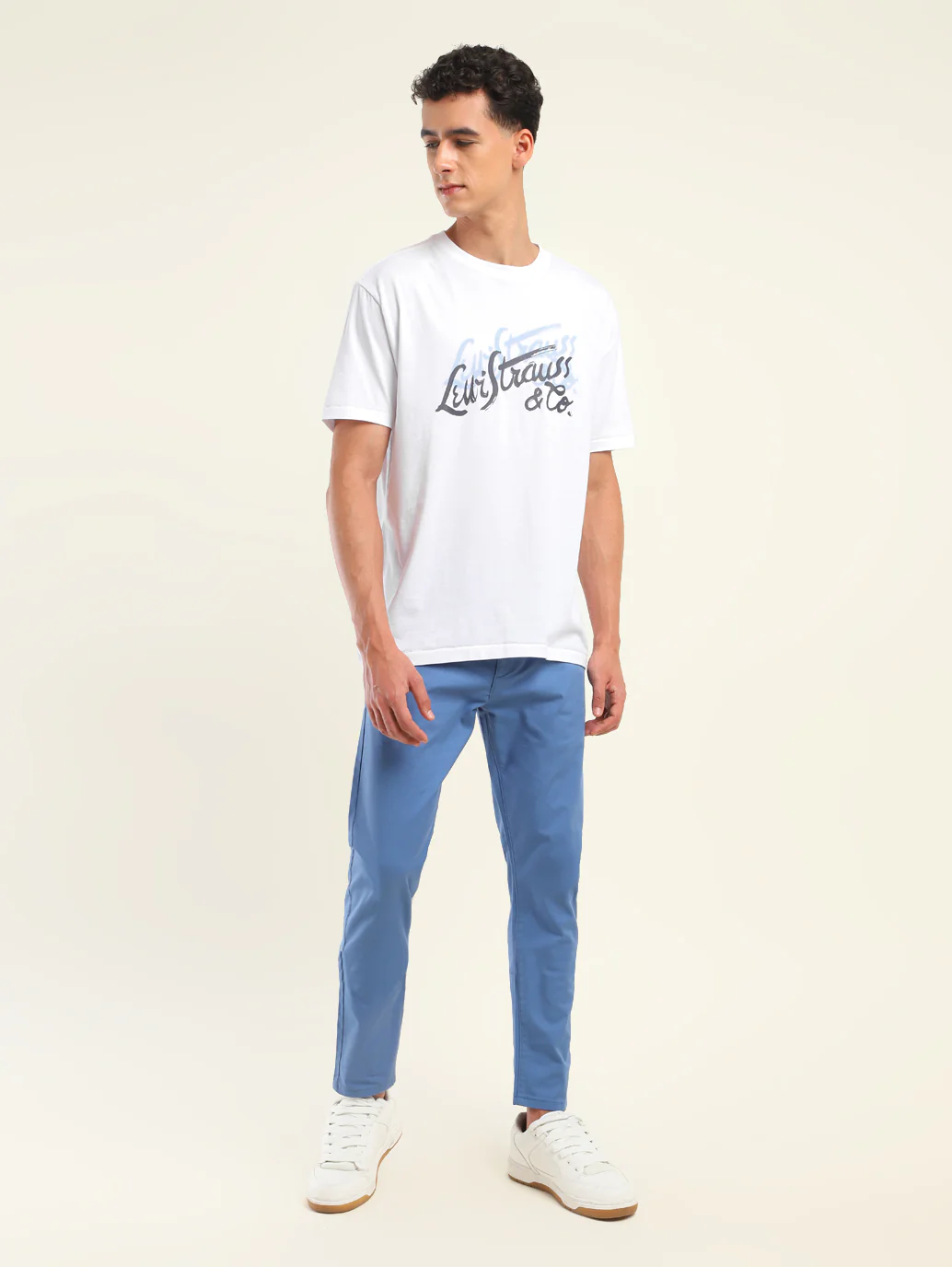 Men's Brand Logo Oversized T-Shirt - Image 5